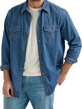 Wrangler Western Denim Shirt XL